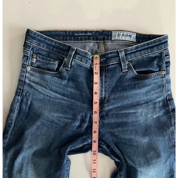 Adriano Goldshmied AG -ed The Prima Cigarette Ankle Denim 28R Stretch $215 - Picture 7 of 16